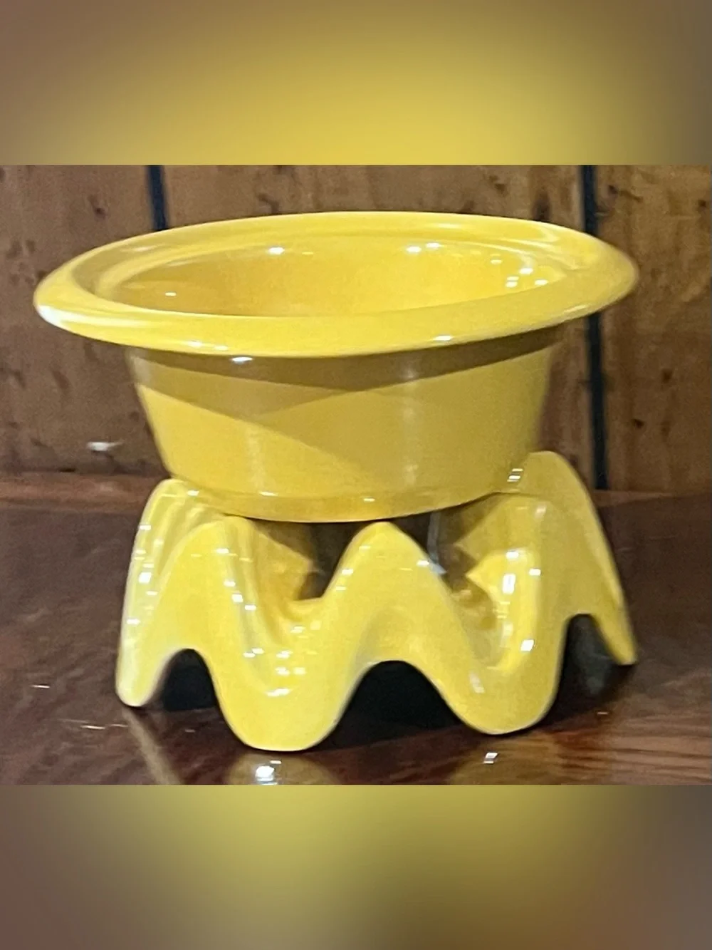 Frankoma Warmer Stand and Casserole Bowl